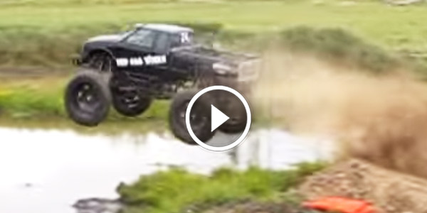 TRUCK SPA Monster Truck Mud Jump Win Redneck Truck Washing