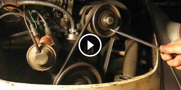 Change Your Engine Belt In A Blink Of An Eye While The Motor Is IDLING! WATCH YOUR FINGERS! 13