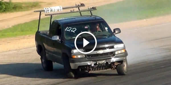 GODLIKE DRIFTS With A Chevy Silverado 2500HD! The Spectators Confirmed The Quality! MUST SEE! 41
