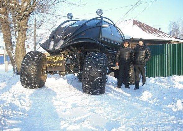 Is This A Nissan Maxima It Used To Be, But The Russians Transformed It Into A MASSIVE MACHINE! Check It Out! 3