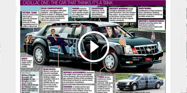 CADILLAC One OBAMA LIMOUSINE 2