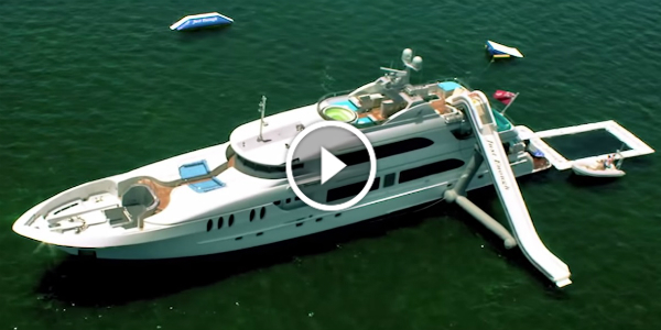 Freestyle Cruiser World’s FIRST PRIVATE WATER AMUSEMENT PARK Installed On A MEGA YACHT!!! The UTMOST Toy For This Summer! 122