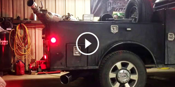 2015 6.7 POWERSTROKE EGR DELETED SCT X4 with custom files 5 exhaust