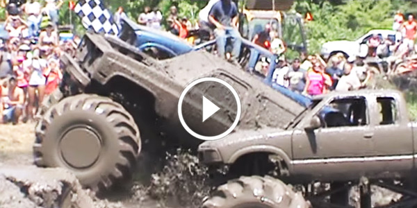 big trucks MUST SEE BRICKS SLOUGH CHALLENGE