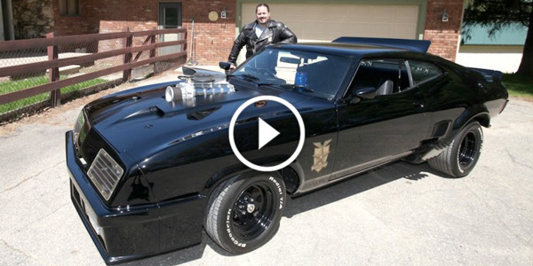 Mad Max Fan Recreates Original Interceptor Car 1972 FORD FALCON