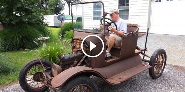 FORD MODEL T START UP after 60 years