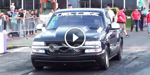 TWIN TURBO TRUCK going 8.50s