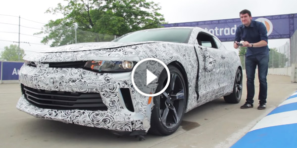 The First Public 2016 Chevrolet Camaro Crash