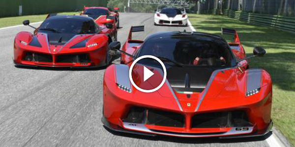 old formula 1 4 FERRARIS FXXK 33