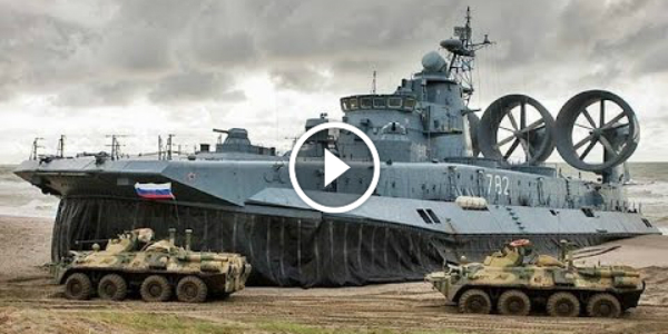 BIGGEST HOVERCRAFT On The PLANET MILITARY 44