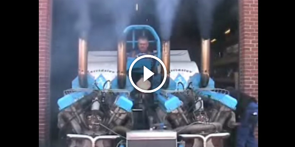 MONSTROUS TRACTOR Slædehunden Modified For PULLING Competition 32