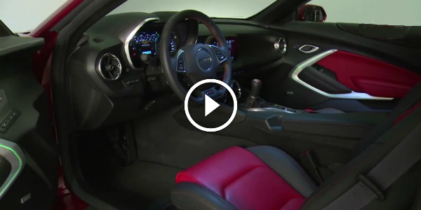 New 2016 CHEVROLET CAMARO SS INTERIOR VIEW 11