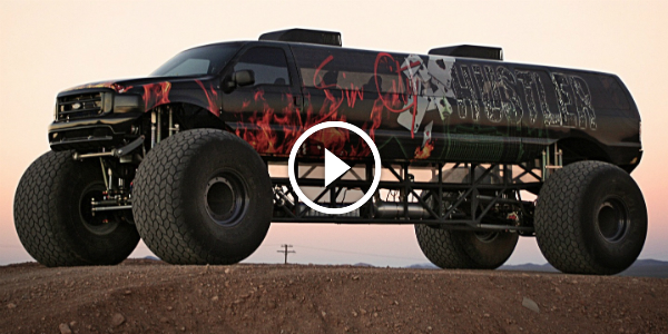 SIN CITY HUSTLER HUGE FORD MONSTER TRUCK 11