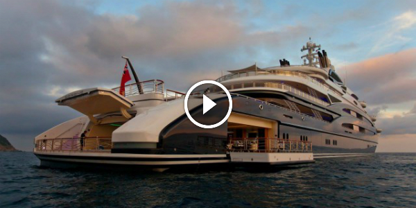 The 134 Meter FINCANTIERI SERENE Superyacht 2 LARGEST SUPERYACHT