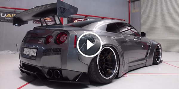 Nissan GTR Liberty Walk Er ist fertig Simon MotorSport
