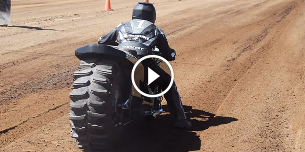 Top Fuel Motorcycle Dirt Drag Racing