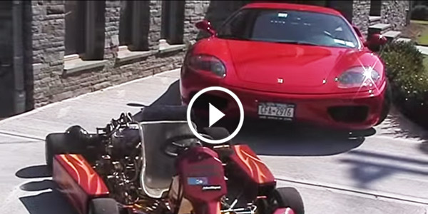 jetkart vs ferrari 360 MODENA