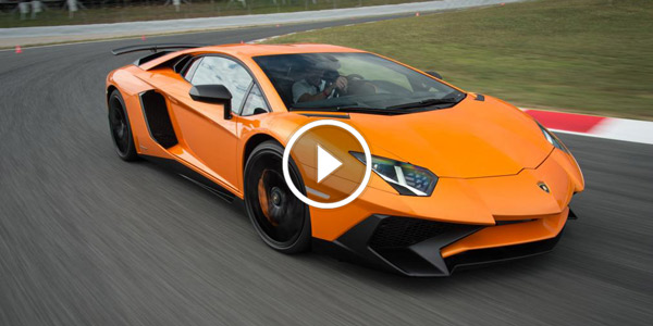 740bhp 2016 Lamborghini Aventador SV tested on track
