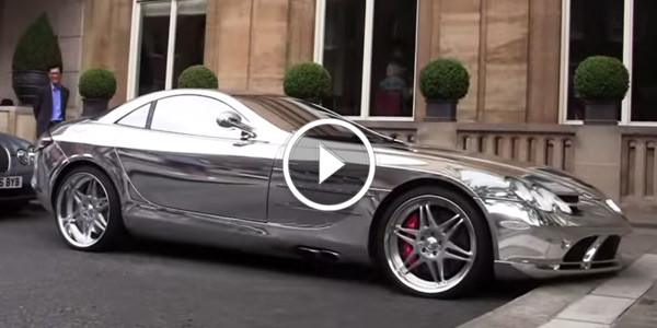 CHROME Mercedes SLR Mclaren Brabus