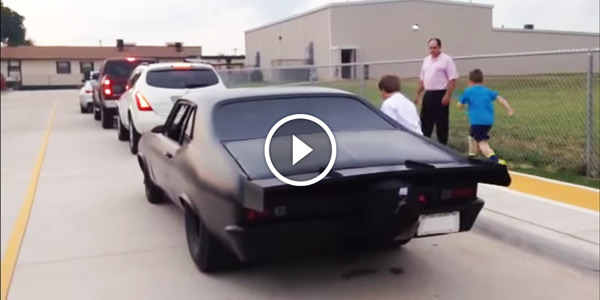 CHEVY MURDER NOVA School car rider drop off