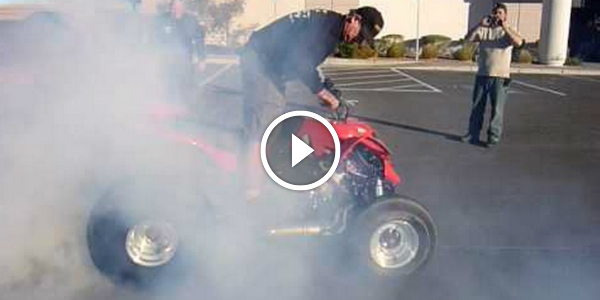 1300CC Hayabusa Raptor Bike Doing DRIFTING Donuts 31