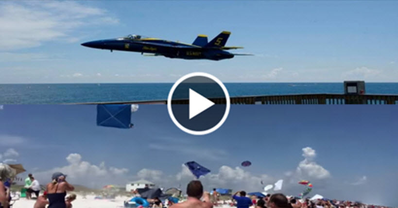 Blue Angels JET PLANE LOW FLY