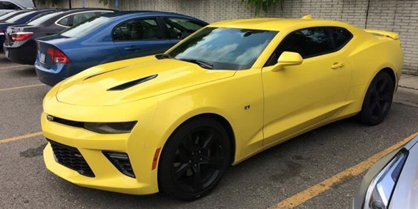 2016 CHEVY CAMARO SS First Spottings
