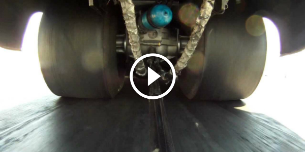 A DRAG RACE From UNUSUAL POINT OF VIEW tire shake Camera Behind The Wheels 41