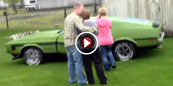 BEST SURPRISE Ever From The Best Son Retrieving The 1972 MUSTANG MACH 1 Sold Long Ago 4312