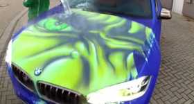 BMW X6 BECOMES An INCREDIBLE HULK Car 2