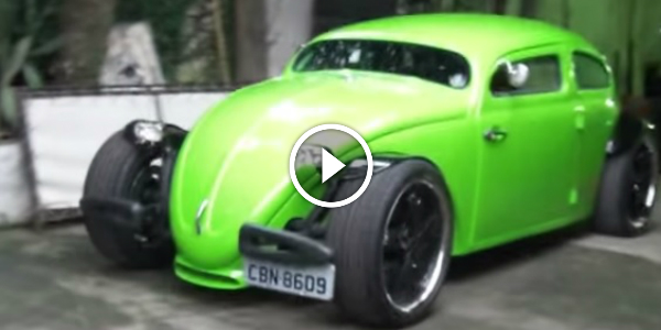 Extremely LOUD Volkswagen Beetle engine 22