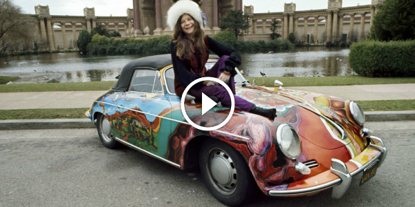 JANIS JOPLIN 1965 PORSCHE 356C Cabriolet 42