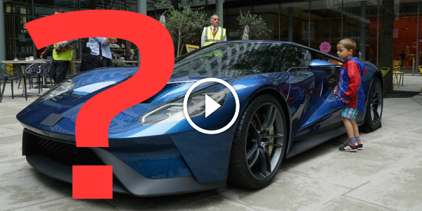 Londoners Guess The GT Supercar Without Its Ford Emblems 41