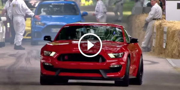 Pre-production Ford Mustang GT350R At Goodwood Festival Of Speed 5