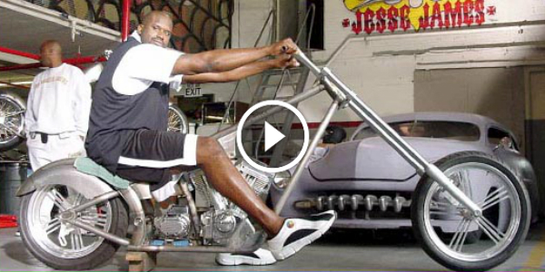 The BIGGEST Motorbike Made By OCC Belongs To Shaq MAN OF STEEL 41