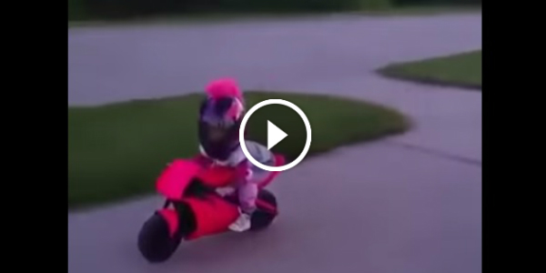 The YOUNGEST biker & CUTEST MOTORCYCLE DRIVER Ever 22