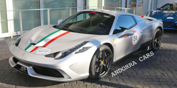 Unique Ferrari 458 Speciale A SPOTTED In Andorra 41