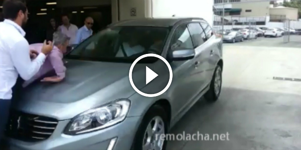 Volvo Car HIT Humans Directly During The PEDESTRIAN DETECTION TEST 52