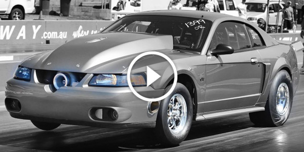 106mm turbo BIG BLOCK CHEVY MUSTANG