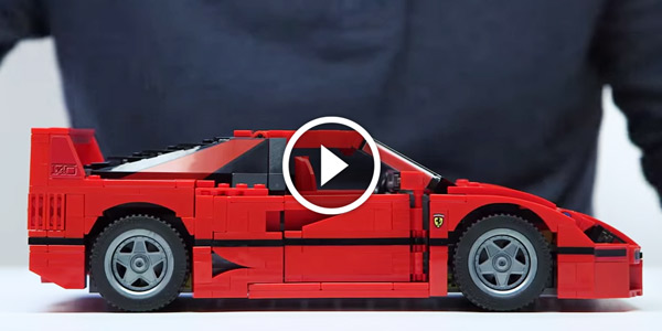 LEGO Creator Build your very own Ferrari F40 model