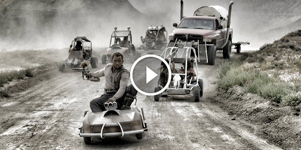 MAD MAX FURY ROAD GoKart Paintball War