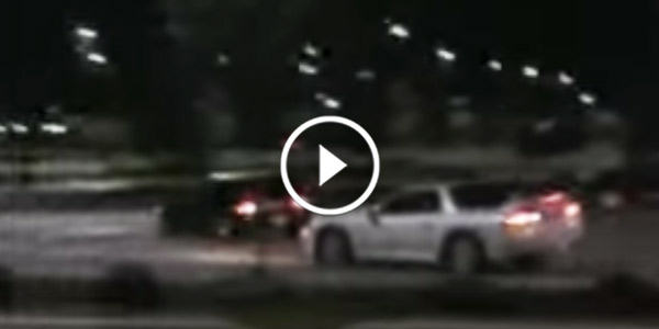 stupid races Ricers crash in parking lot while racing