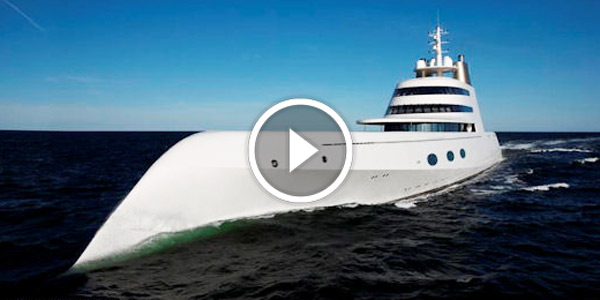 Inside a Russian Billionaire's $ 300 Million Yacht