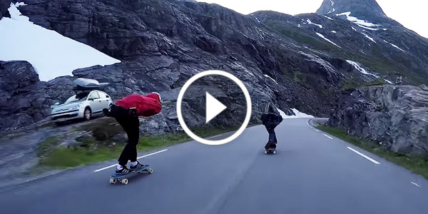 Trollstigen SKATEBOARDING RAW