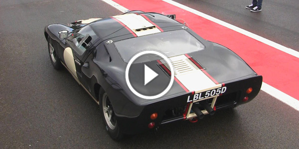 Ford GT40 PURE V8 Engine Sound Spa Francorchanps