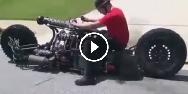 AWD Hydrostatic Diesel Motorcycle 341