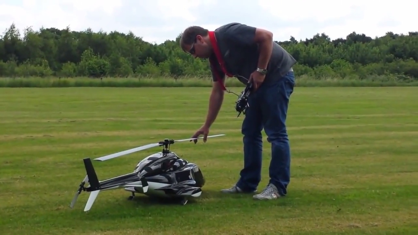 Very Cool RC Helicopter Turbine Powered - AIRWOLF