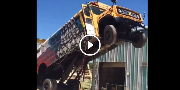 Watching This BOUNCY Bus School 34