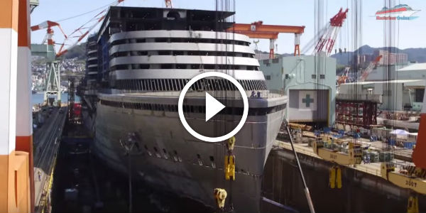 cruising ship building AIDAprima Cruise Ship