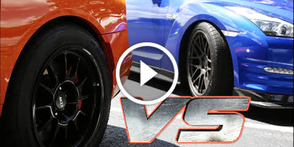 BIG Nitrous Viper car TA battles 1000HP GTR and Bikes